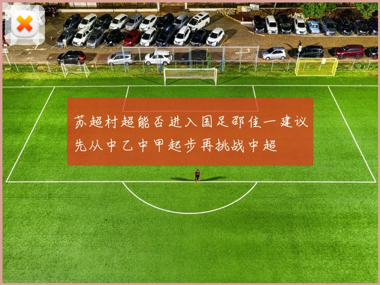 苏超村超能否进入国足邵佳一建议先从中乙中甲起步再挑战中超