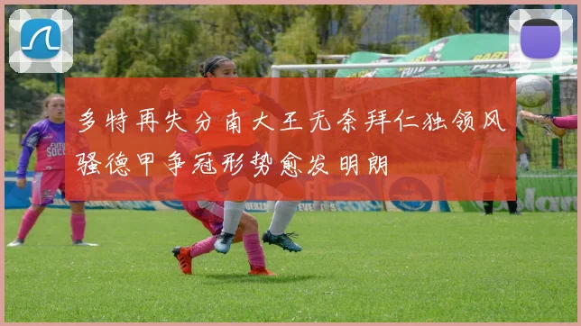多特再失分南大王无奈拜仁独领风骚德甲争冠形势愈发明朗